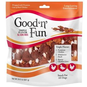 Triple-Flavor Kabobs Chicken, Duck and Chicken Liver - 36 count