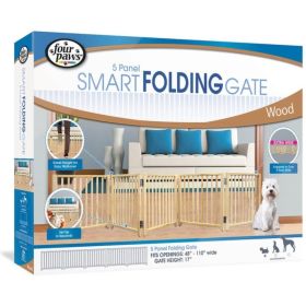 Four Paws Free Standing Gate for Small Pets - 5 Panel