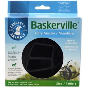 Muzzle for Dogs - Size 5 - Dogs 60-90 lbs - (Nose Circumference 13.7")