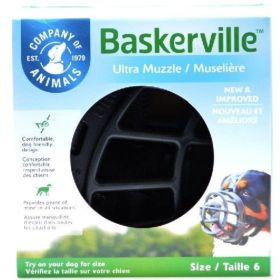 Muzzle for Dogs - Size 6 - Dogs 80-150 lbs - (Nose Circumference 16")